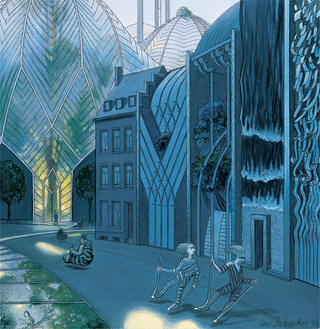Illustration for article titled Luc Schuiten; visionary architect